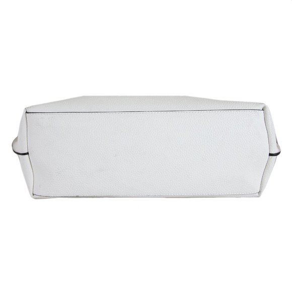 New Nikky Women's White Satchel Shoulder Bag with Zipper Pouch NK10005-WHITE - Picture 3 of 6